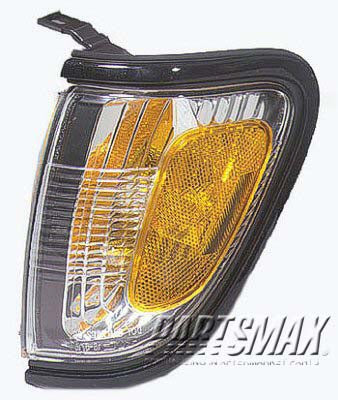 2520 | 2001-2004 TOYOTA TACOMA LT Parklamp assy park/marker combo; w/Black Sand Pearl bezel (paint code 209) | TO2520163|8162004090C0
