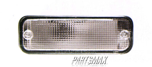 2531 | 1991-1992 TOYOTA COROLLA RT Front signal lamp 4dr sedan/4dr wagon | TO2521101|8151001030