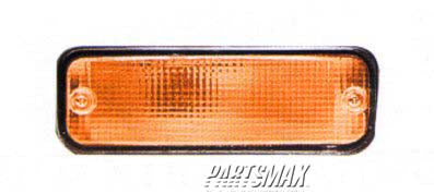 2531 | 1988-1990 TOYOTA COROLLA RT Front signal lamp 4dr sedan/4dr wagon; USA built | TO2521102|8151002020