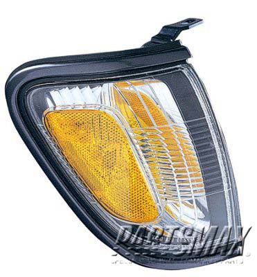 2521 | 2001-2004 TOYOTA TACOMA RT Parklamp assy park/marker combo; w/gray bezel | TO2521160|8161004070