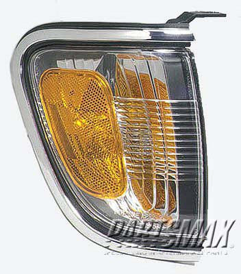 2521 | 2001-2004 TOYOTA TACOMA RT Parklamp assy park/marker combo; w/bright bezel | TO2521161|8161004080