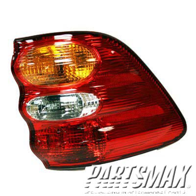 2800 | 2001-2004 TOYOTA SEQUOIA LT Taillamp assy quarter panel mounted | TO2800149|815600C020