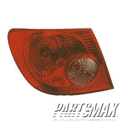 2800 | 2005-2008 TOYOTA COROLLA LT Taillamp assy all | TO2800154|8156002290