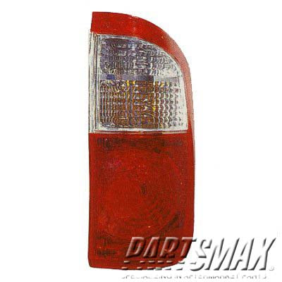 2801 | 2000-2006 TOYOTA TUNDRA RT Taillamp assy DOUBLE CAB; Std Bed; Clear/Red Lens | TO2801153|815500C040