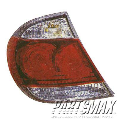 2080 | 2005-2006 TOYOTA CAMRY RT Taillamp assy USA built; SE model | TO2801156|8155006220