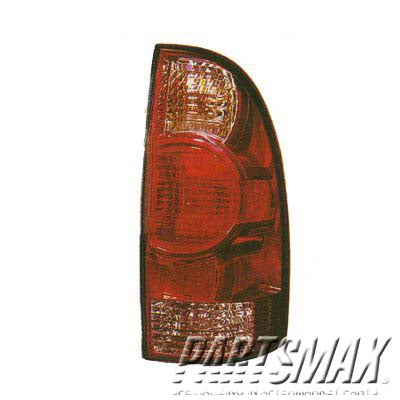 2801 | 2005-2008 TOYOTA TACOMA RT Taillamp assy Clear/Red Center Lens | TO2801158|8155004150