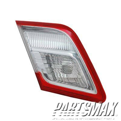 2803 | 2010-2011 TOYOTA CAMRY RT Taillamp assy inner On Luggage Lid; Japan Built; Lens/Housing Only | TO2803106|8158133170