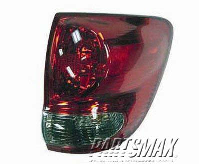 2120 | 2005-2007 TOYOTA SEQUOIA RT Taillamp assy outer on quarter panel | TO2805101|815500C050