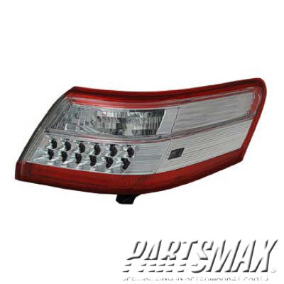 2220 | 2010-2011 TOYOTA CAMRY LT Taillamp lens/housing HYBRID; Japan Built | TO2818145|8156133530