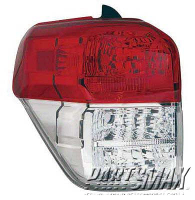 2818 | 2010-2013 TOYOTA 4RUNNER LT Taillamp lens/housing LIMITED|SR5 | TO2818147|8156135360