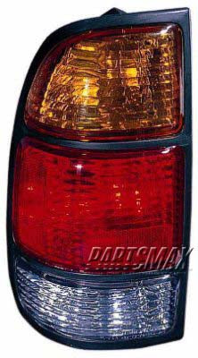 2819 | 2000-2006 TOYOTA TUNDRA RT Taillamp lens/housing except Double cab | TO2819116|815510C010