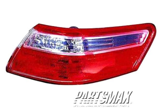 2819 | 2007-2009 TOYOTA CAMRY RT Taillamp lens/housing outer lamps; Japan built | TO2819131|8155133340