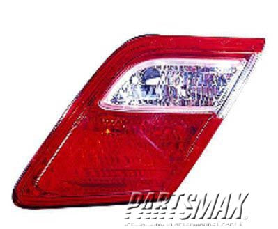 2819 | 2007-2009 TOYOTA CAMRY RT Taillamp lens/housing inner lamps; Japan built | TO2819132|8158133120