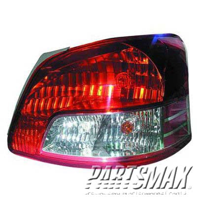 2819 | 2007-2012 TOYOTA YARIS RT Taillamp lens/housing BASE; Sedan; w/o Sport Pkg | TO2819133|8155152600