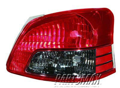 2819 | 2007-2011 TOYOTA YARIS RT Taillamp lens/housing S; Sedan | TO2819140|8155152770