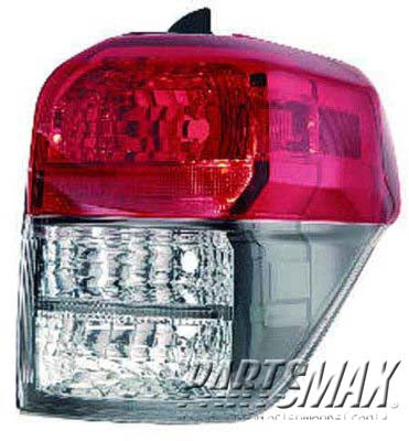 2819 | 2010-2013 TOYOTA 4RUNNER RT Taillamp lens/housing TRAIL | TO2819148|8155135370