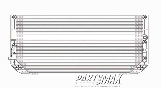 3030 | 1998-2002 TOYOTA COROLLA Air conditioning condenser all | TO3030112|8846002050