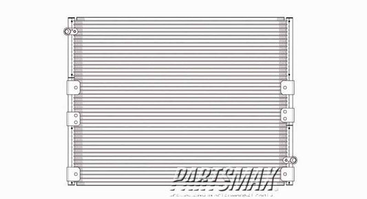 3030 | 1996-2002 TOYOTA 4RUNNER Air conditioning condenser all | TO3030154|8846135050