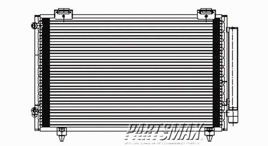 3030 | 2003-2005 TOYOTA MATRIX Air conditioning condenser all | TO3030184|8845002170