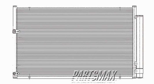 3030 | 2004-2009 TOYOTA PRIUS Air conditioning condenser all | TO3030192|8845047020