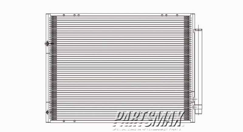 3030 | 2004-2010 TOYOTA SIENNA Air conditioning condenser all | TO3030194|8846108010