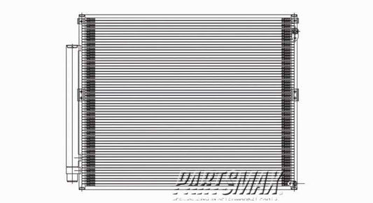 3030 | 2004-2009 TOYOTA 4RUNNER Air conditioning condenser From 9-03 | TO3030199|8846160091