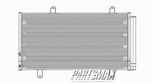 3030 | 2007-2011 TOYOTA CAMRY Air conditioning condenser all | TO3030203|8846006210