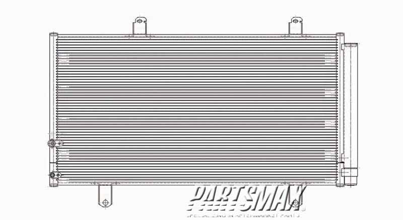 3030 | 2007-2012 LEXUS ES350 Air conditioning condenser all | TO3030203|8846006210