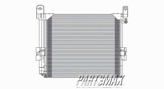 3030 | 2005-2012 TOYOTA TACOMA Air conditioning condenser all | TO3030205|8846004210