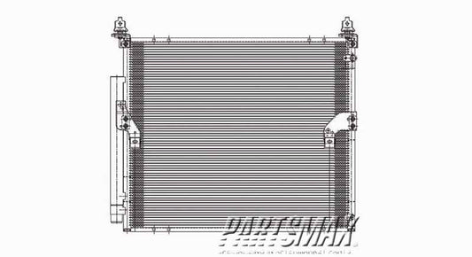 3030 | 2007-2014 TOYOTA FJ CRUISER Air conditioning condenser all | TO3030207|8846035380