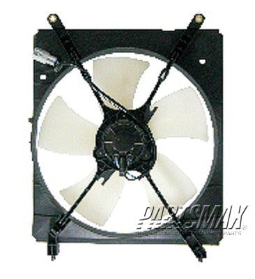 2880 | 2000-2001 TOYOTA SOLARA Radiator cooling fan assy motor/blade/shroud; w/2.2L/2.4L engine | TO3115146|TO3115146