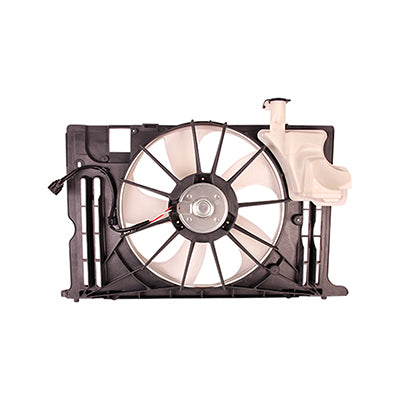 3115 | 2014-2015 TOYOTA COROLLA Radiator cooling fan assy Motor/Blade/Shroud/Reservoir Cap Assy; see notes | TO3115181|167110T131-PFM