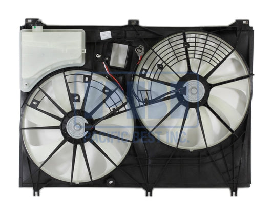 3115 | 2014-2019 TOYOTA HIGHLANDER Radiator cooling fan assy 2.7L|3.5L w/o Towing Pkg; Motor/Blade/Shroud Assy; see notes | TO3115187|167110P230-PFM