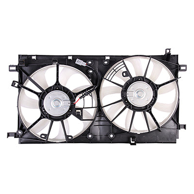 2880 | 2016-2017 TOYOTA PRIUS Radiator cooling fan assy Motor/Blade/Shroud Dual Fan Assy; see notes | TO3115191|1671137160-PFM