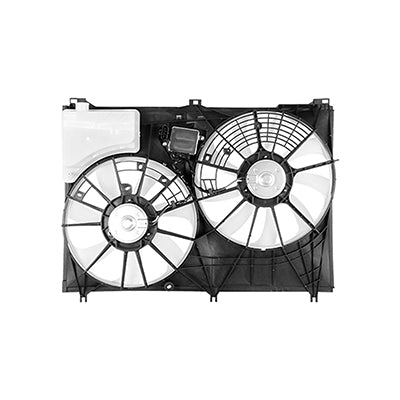 3115 | 2014-2019 TOYOTA HIGHLANDER Radiator cooling fan assy 3.5L; w/Towing Pkg; Motor/Blade/Shroud/Module Assy; see notes | TO3115196|167110P240-PFM