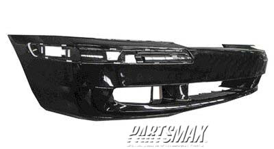 250 | 2001-2004 VOLVO S40 Front bumper cover early design; w/o headlamp washer; w/o spoiler; black - paint to match | VO1000137|308658848