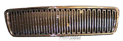 1200 | 1998-1998 VOLVO C70 Grille assy silver & bright | VO1200110|91275800