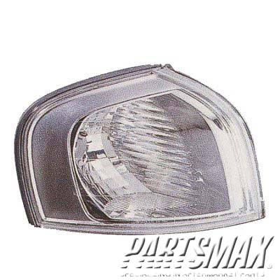 2520 | 2004-2006 VOLVO S80 LT Parklamp assy park/signal combination; w/halogen lamps | VO2520111|306554221