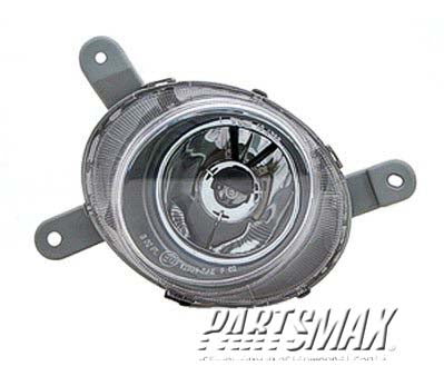 1560 | 2005-2009 VOLVO S60 LT Fog lamp assy base/T-5 model | VO2592110|86933363