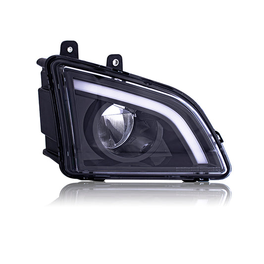 | 2018-2023 VOLVO VNL LT LT FOG LAMP ASSY BLACK LED  | VVO2592107|