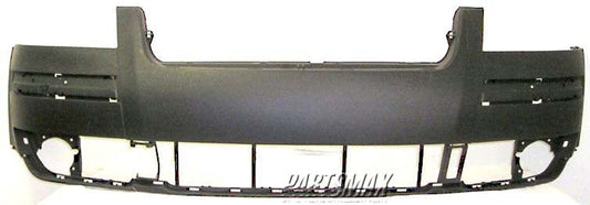 1000 | 2001-2005 VOLKSWAGEN PASSAT Front bumper cover late design; w/o headlamp washer; prime | VW1000144|3B0807217MGRU