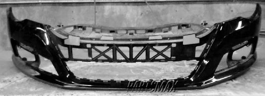 250 | 2009-2012 VOLKSWAGEN CC Front bumper cover BASE|LUXURY|SPORT; 2.0L|3.6L; w/o Headlamp Washer; w/o Parking Aid; prime | VW1000181|3C8807217MGRU