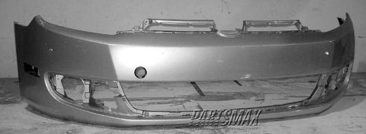 250 | 2010-2014 VOLKSWAGEN JETTA Front bumper cover Wagon; prime | VW1000184|1K9807217BBGRU