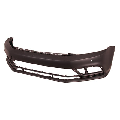 1000 | 2015-2018 VOLKSWAGEN JETTA Front bumper cover Exc GLI; w/o Headlamp Washer; w/Parking Assist; prime | VW1000221|5C6807217AGGRU-PFM
