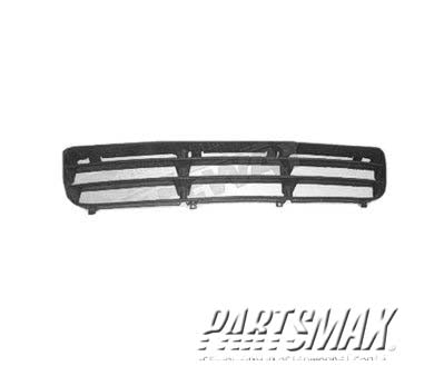 1036 | 1999-2005 VOLKSWAGEN JETTA Front bumper grille Type 4; center cover grille; plastic | VW1036101|1J5853677CB41