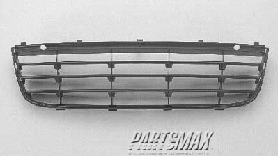 1036 | 2005-2010 VOLKSWAGEN JETTA Front bumper grille center grille | VW1036106|1K0853677C9B9