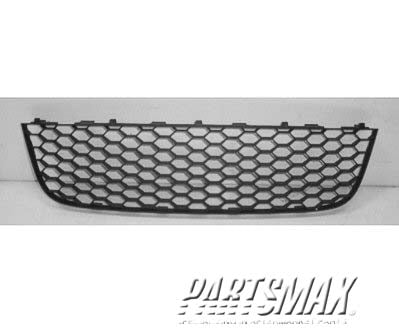 1036 | 2006-2009 VOLKSWAGEN GTI Front bumper grille GEN 5; Center; Honeycomb | VW1036111|1K0853677B9B9