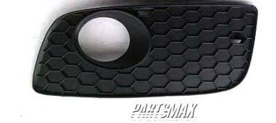 1036 | 2006-2009 VOLKSWAGEN GTI Front bumper grille RH; Outer | VW1036115|1K0853666P9B9