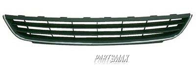 1036 | 2011-2014 VOLKSWAGEN JETTA Front bumper grille Exc GLI; Sedan; Black/Chrome | VW1036120|5C6853671RYP