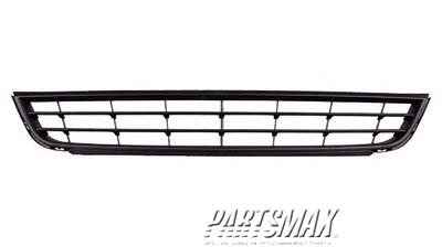 500 | 2011-2014 VOLKSWAGEN JETTA Front bumper grille Exc GLI; Sedan; Black | VW1036121|5C68536779B9